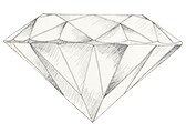 다이아몬드 색상 J