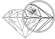 Purezza del Diamante I2 - I3